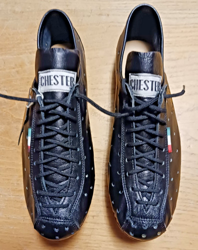 Scarpe pelle bici - scarpe, in
