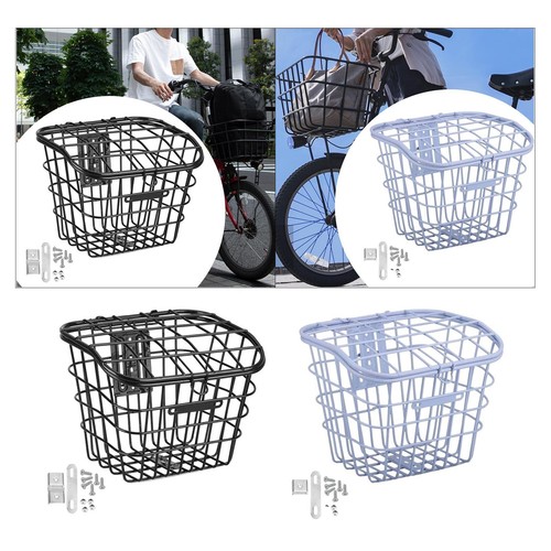 Cestino per bici con coperchio